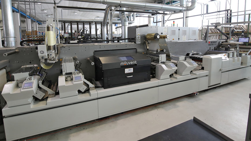 BOBST MASTER DM5 OPTIMIZA LA PRODUCCIÓN DE ETIQUETAS PARA I.B.E. EN ITALIA